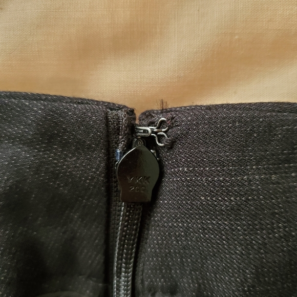 Theory Black Wool Pencil Skirt Above Knee size 0 - Picture 7 of 9